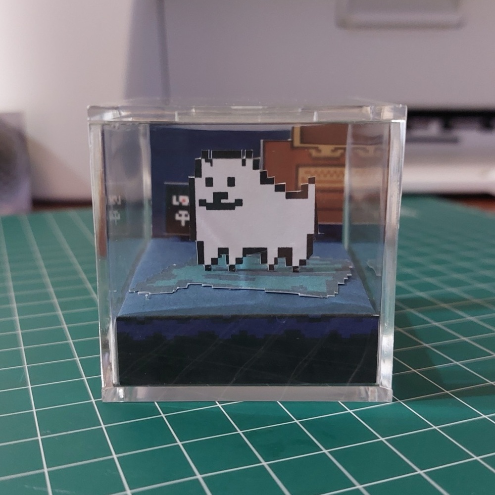 Undertale Cube Diorama